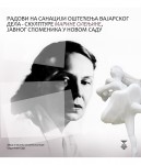 Радови на санацији оштећења вајарског дела - скулптуре Марине Олењине, јавног споменика у Новом Саду