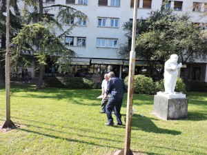  Radovi na spomeniku Janiki Balažu